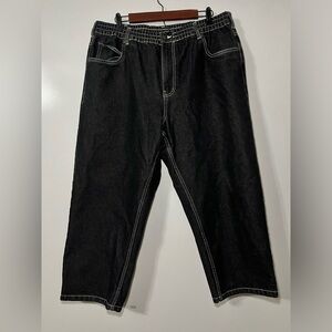 Haband Casual Joe Jeans Men’s Black Regular Fit Denim Straight Jeans Size 40/XS